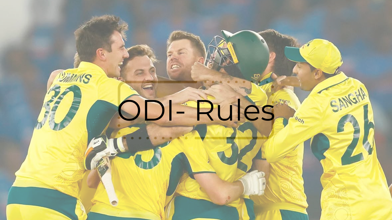 Rules of cricket