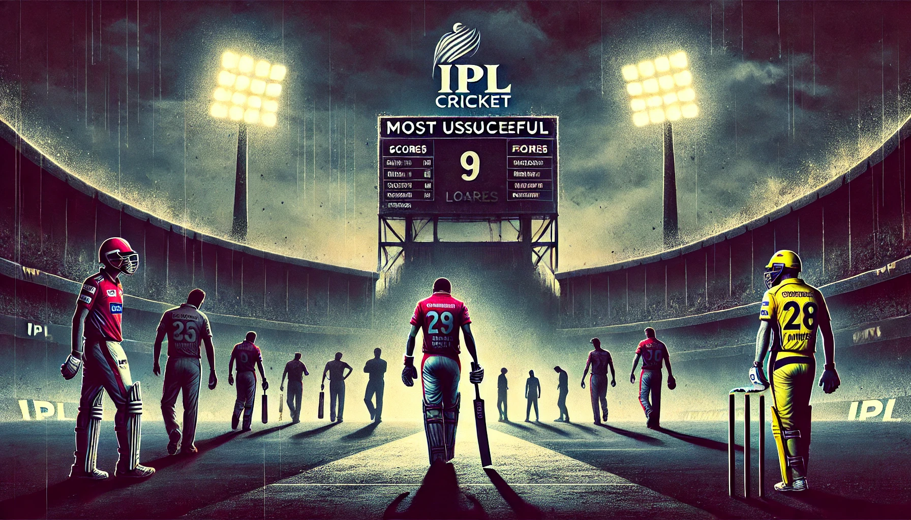 Unsuccessful team in ipl