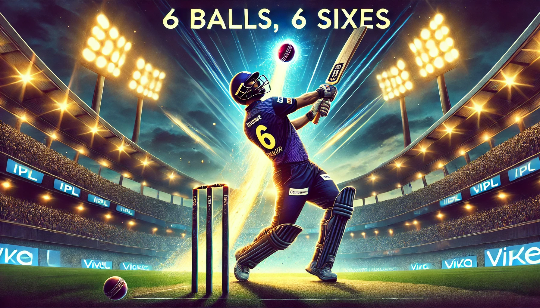 6 Ball 6 Six Record in IPL