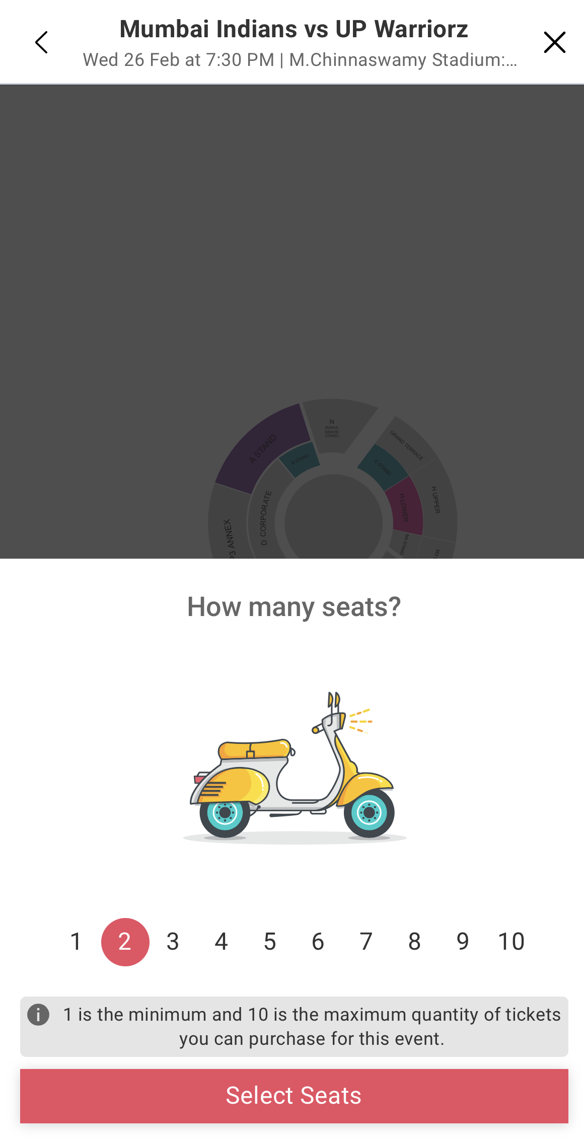 WPL 2025 tickets